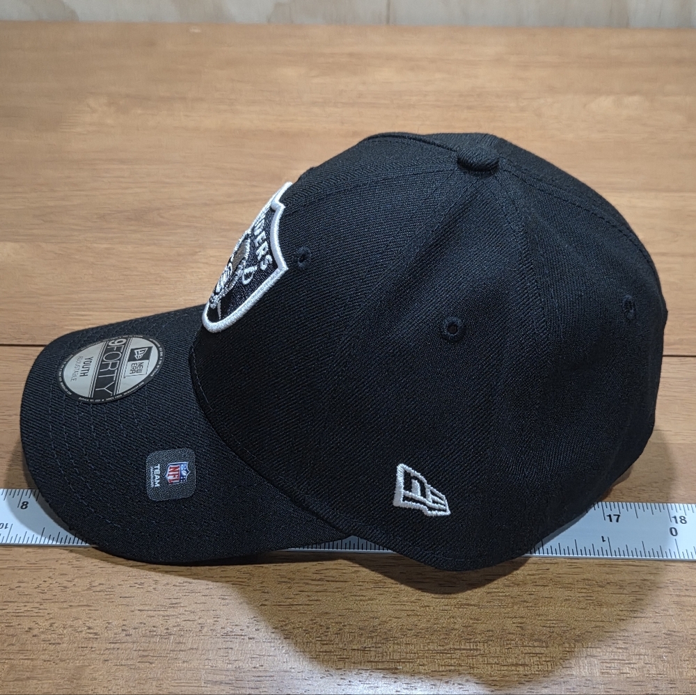 New Era Las Vegas Raiders 9FORTY Youth Adjustable Team cap in‎ black - Picture 7 of 8